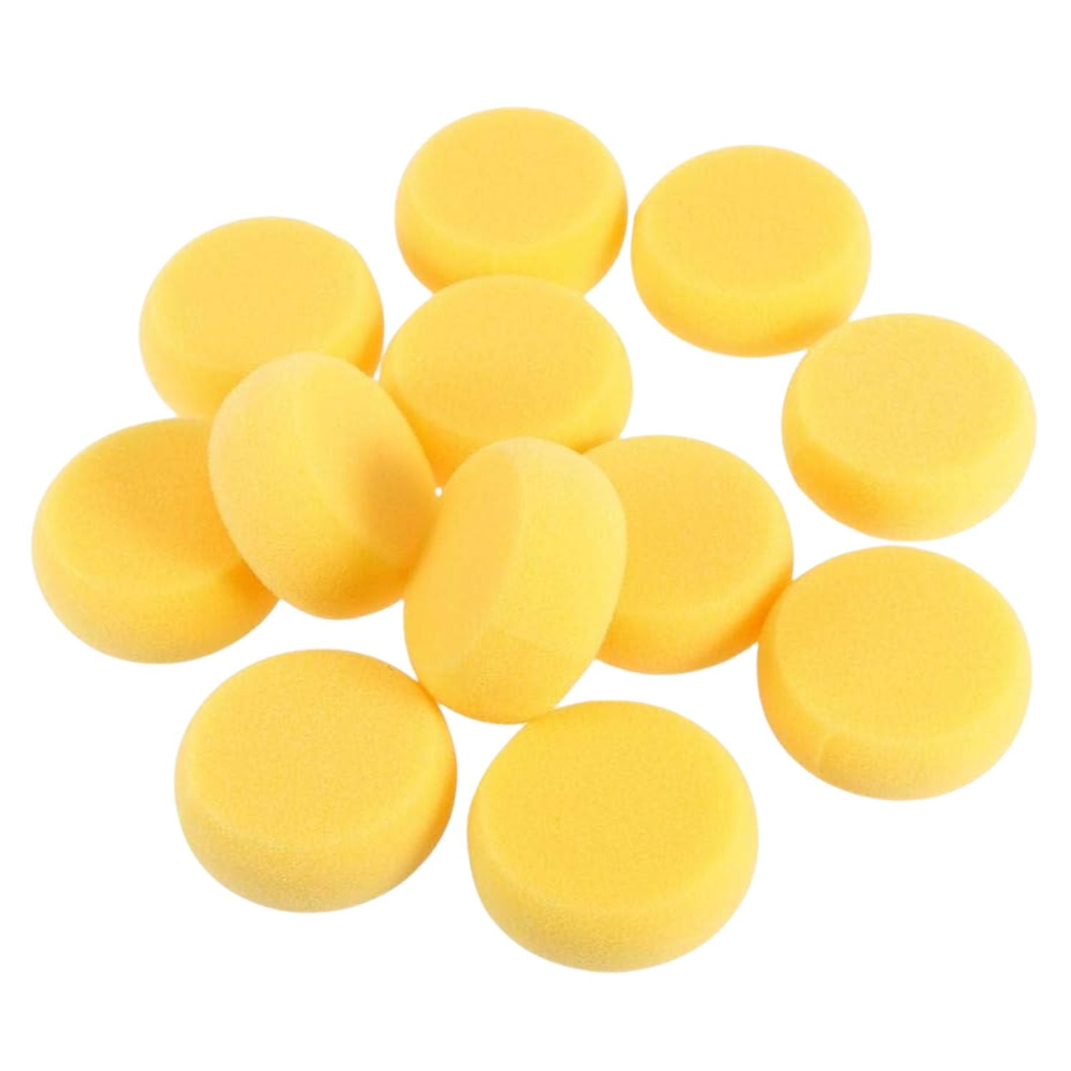 2 Esponjas Redondas Para Aplicar Pintura Pinceles y Brochas Hobbees