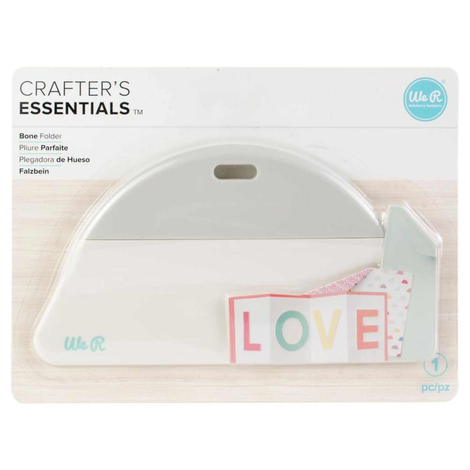 Large Bone Folder / Plegadora para Papel Herramientas We R Memory Keepers