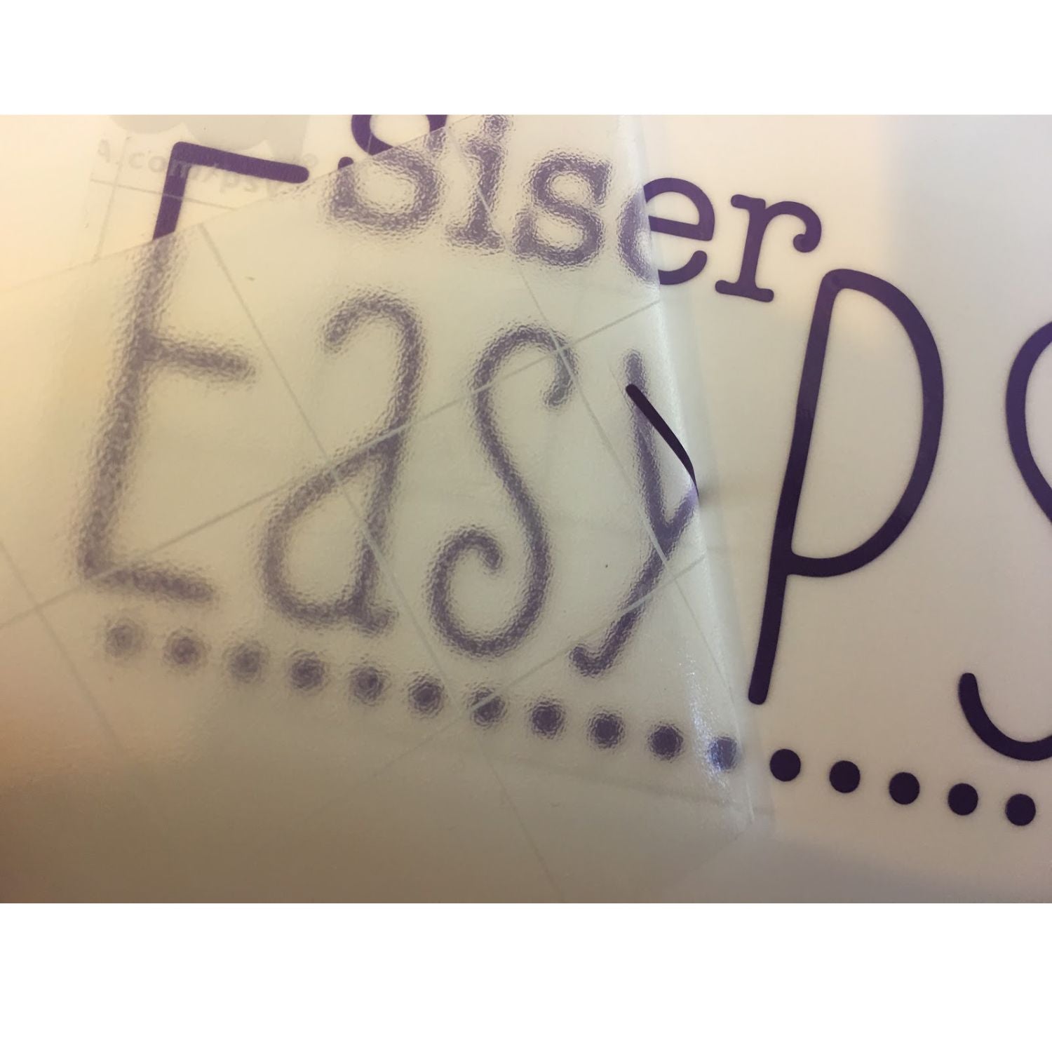 EasyPSV Application Tape 12" / Hoja para Transferir o Posicionar VInil Viniles Siser