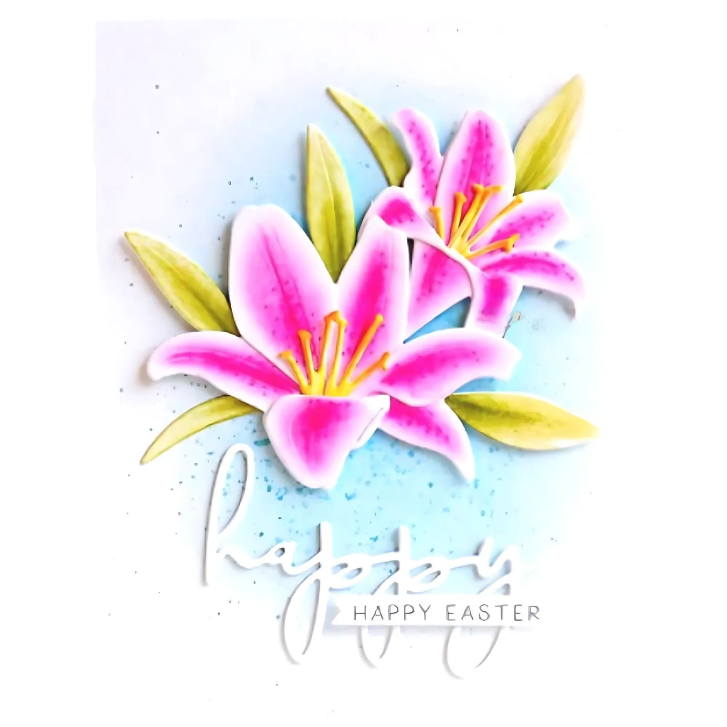 Suajes de Flor Lilly Dados de Corte / Suajes / Troqueles Hobbees