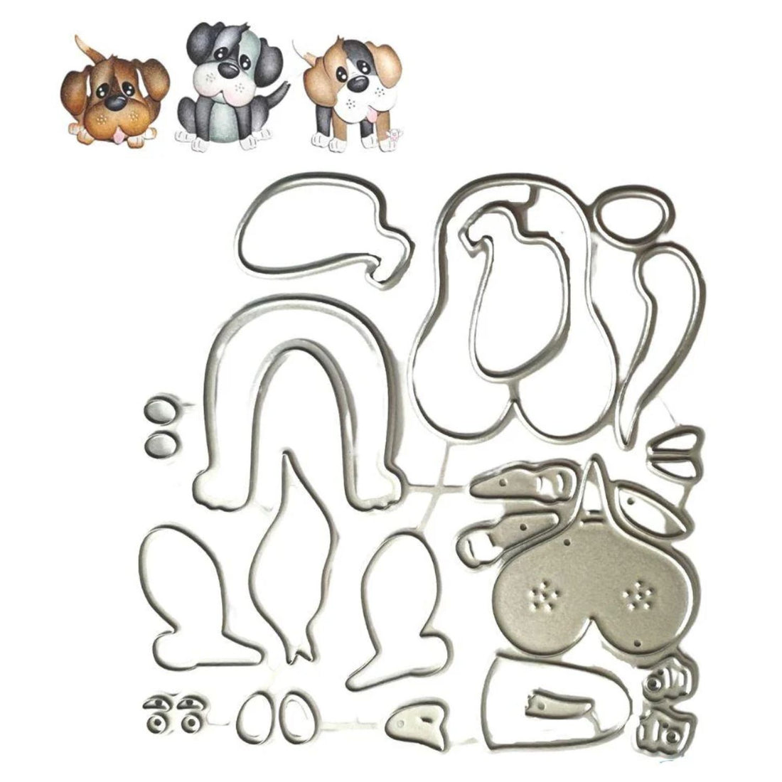 Suajes de Perritos Dados de Corte / Suajes / Troqueles Hobbees