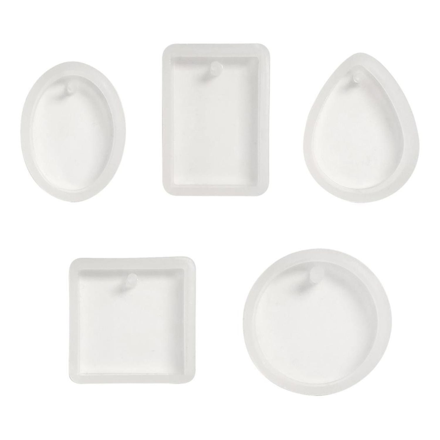Pendant SIlicone Molds / Moldes de Silicón para Pendientes o Dijes Resina Epóxica y Accesorios We R Memory Keepers