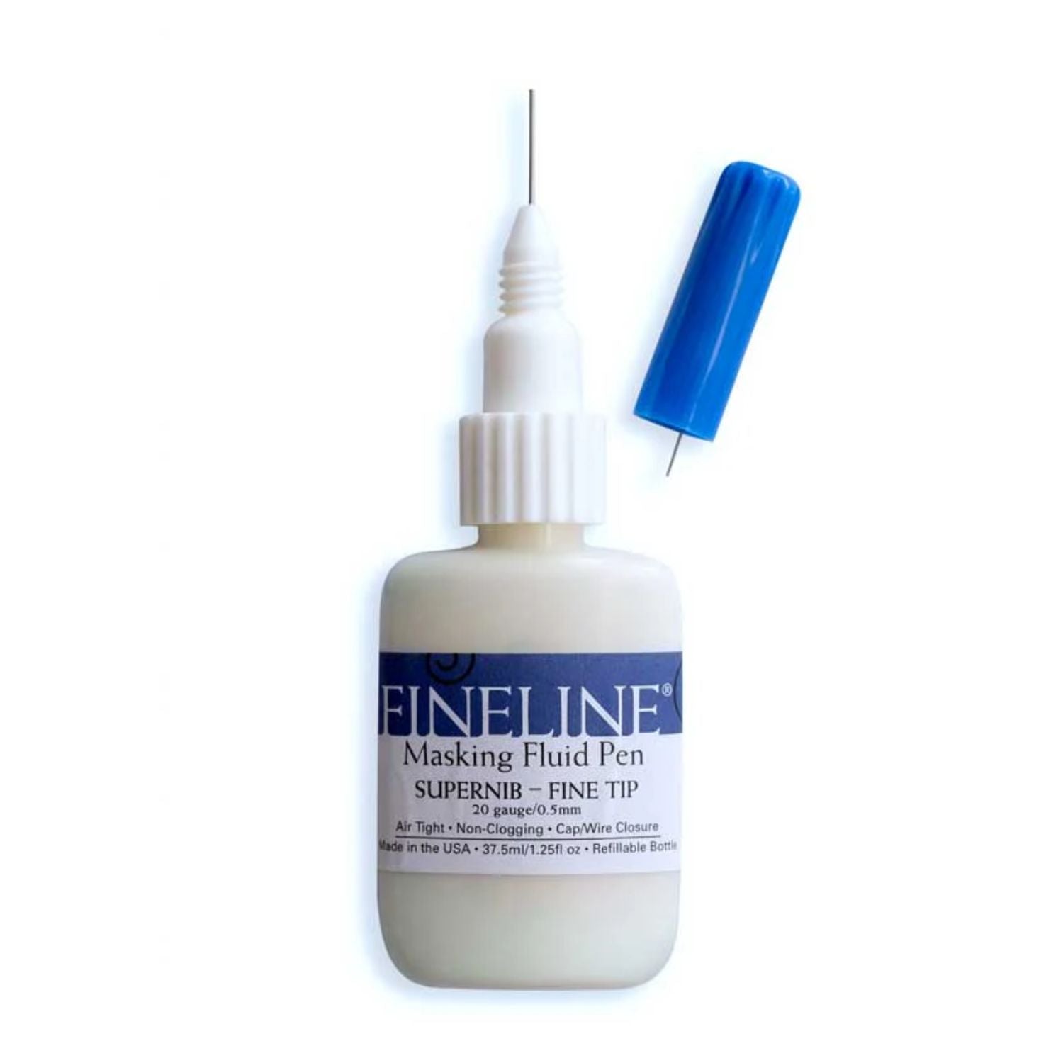 Masking Fluid / Líquido Enmascarador Punta Fina Medios Mixtos y Pastas Texturizadoras Fineline Applicators