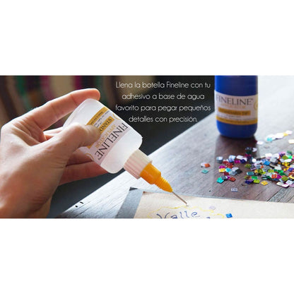 Masking Fluid / Líquido Enmascarador Punta Fina Medios Mixtos y Pastas Texturizadoras Fineline Applicators