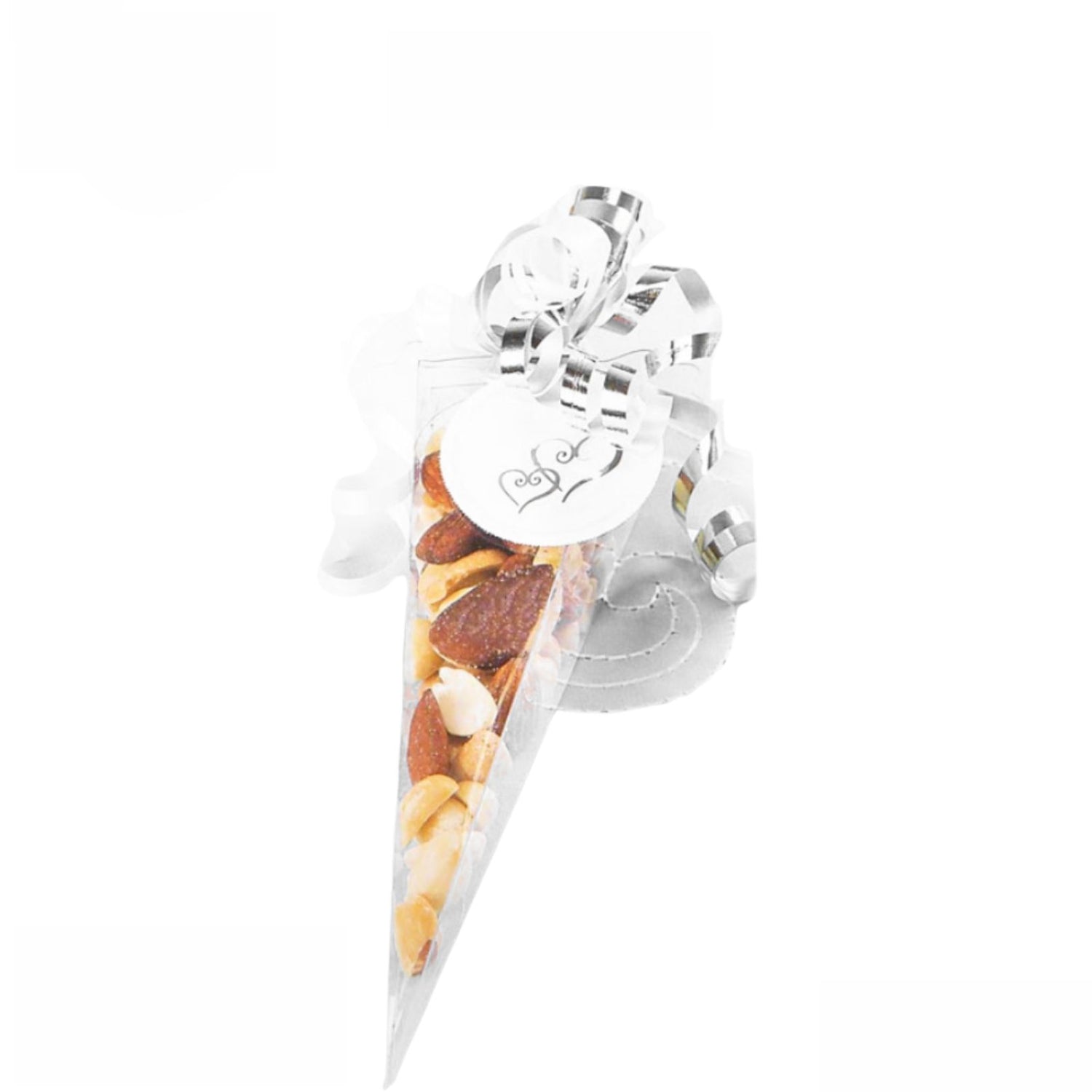 Cone Shaped Clear Plastic Boxes / 10 Cajitas Transparentes Cajitas para Armar Victoria Lynn