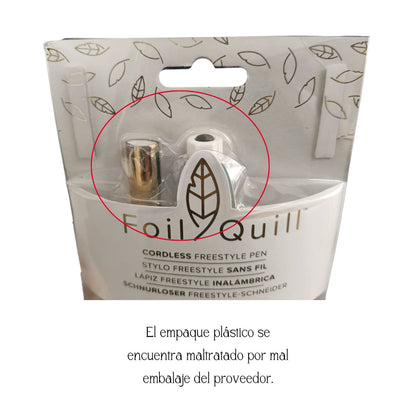 EA Foil Quill Cordless Freestyle Pen / Bolígrafo Inalámbrico Foil Quill Herramientas We R Memory Keepers