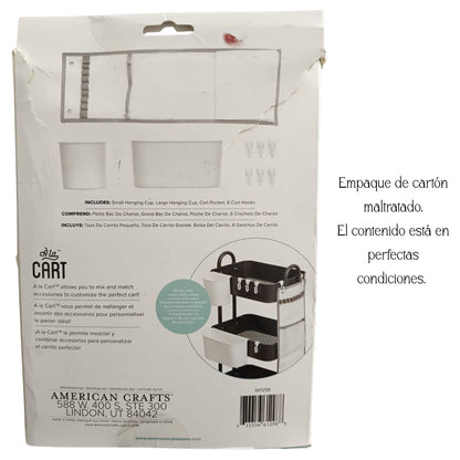 EA A La Cart Cup &amp; Clip Kit / Accesorios Para Carrito Almacenamiento y Organización We R Memory Keepers