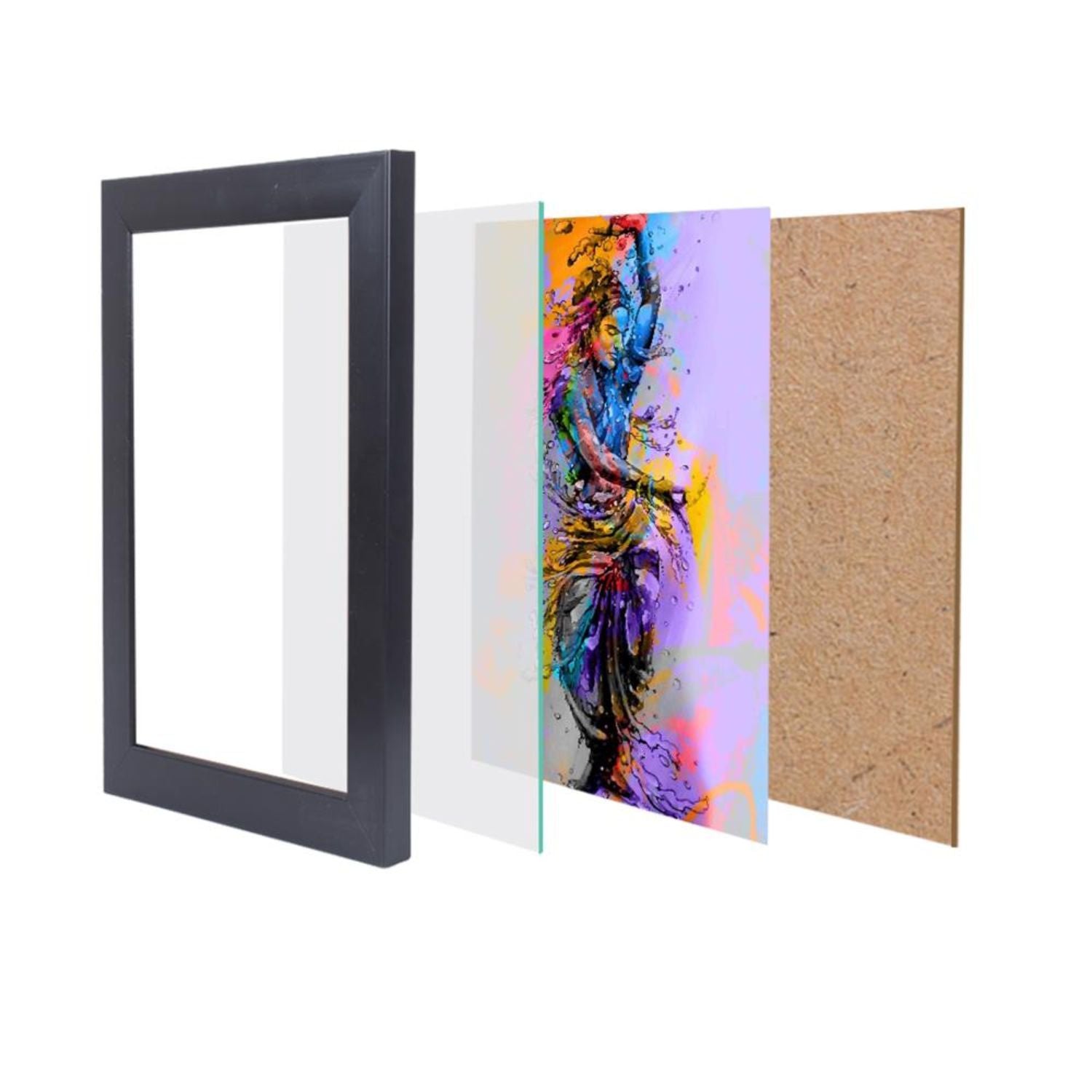 Canvas Premium With Frame / Lienzo Premium Con Marco 12 x 12" Lienzos Little Birdie