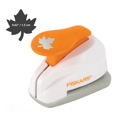 Small Lever Punch 0.62&quot; / Perforadora Hoja de Maple Pequeña 1.5 cm Perforadoras Fiskars
