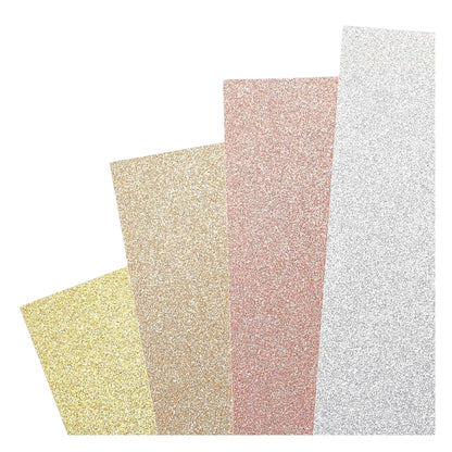 Glitter Cardstock Stack / Cartulina Glitter 6&quot; Papel DCWV