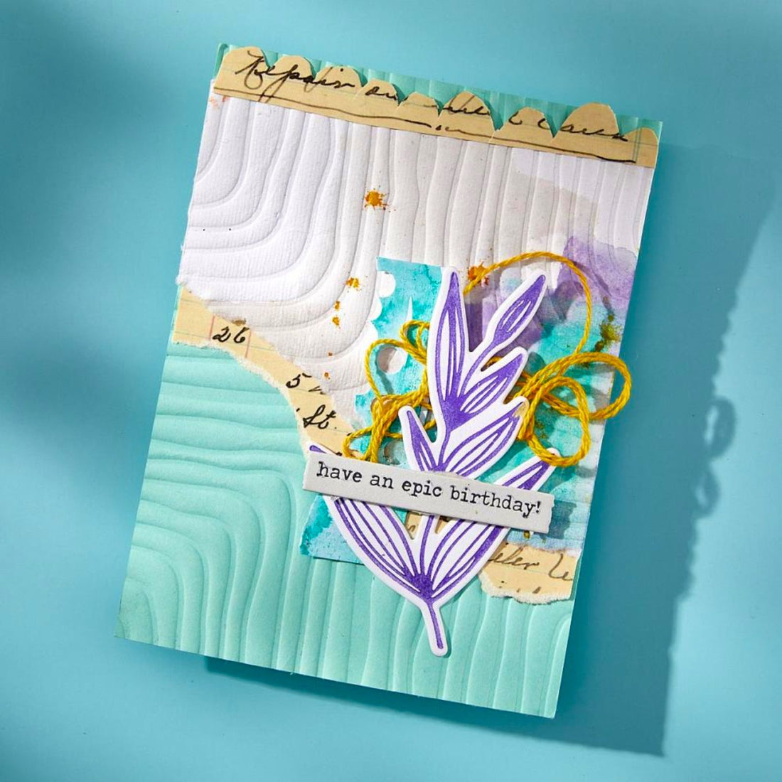 Lined Corners 3D Embossing Folder / Folder De Relieve 3D Esquinas Revestidas Folders de Grabado Spellbinders