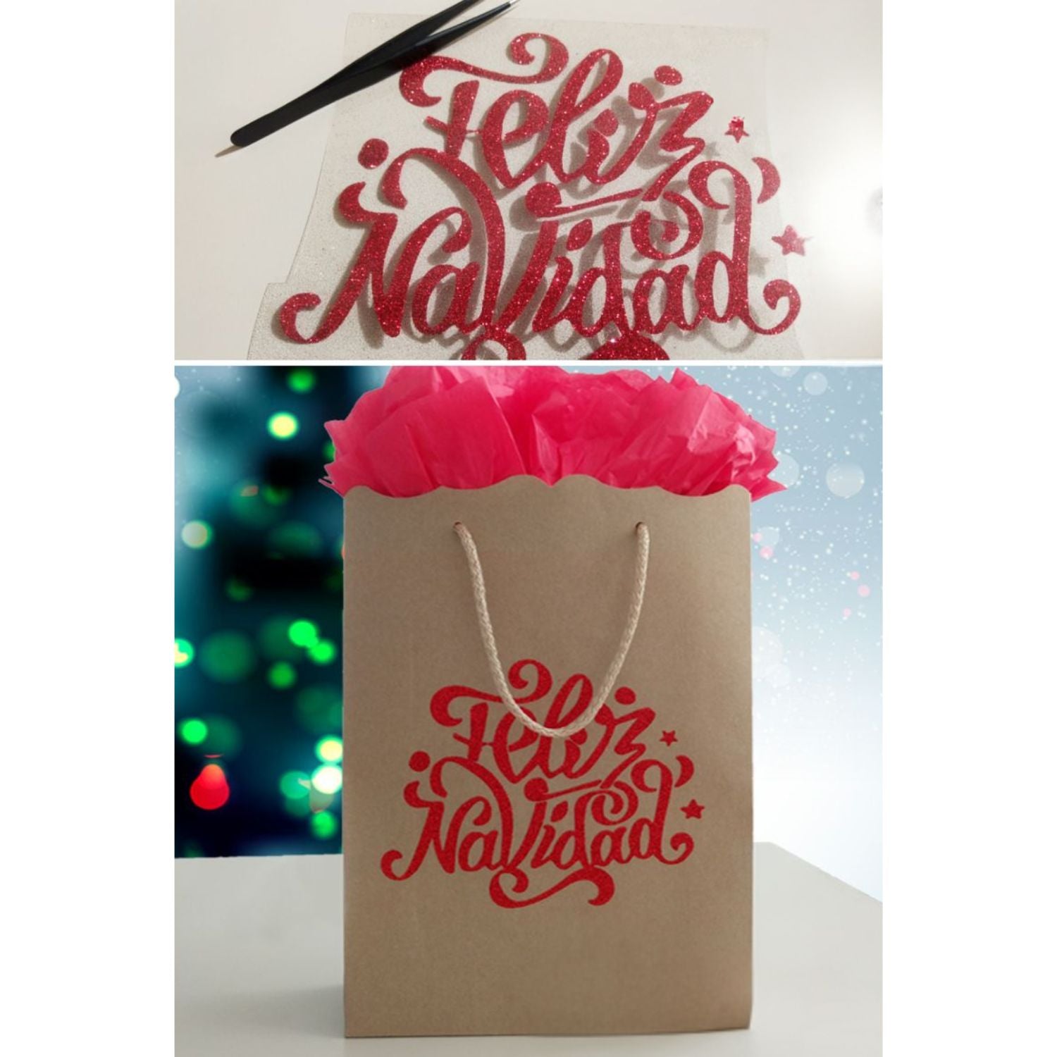 Premium Vinyl Shimmer Red 12 x 48&quot; / Rollo de Vinil Permanente Rojo Glitter Viniles Cricut