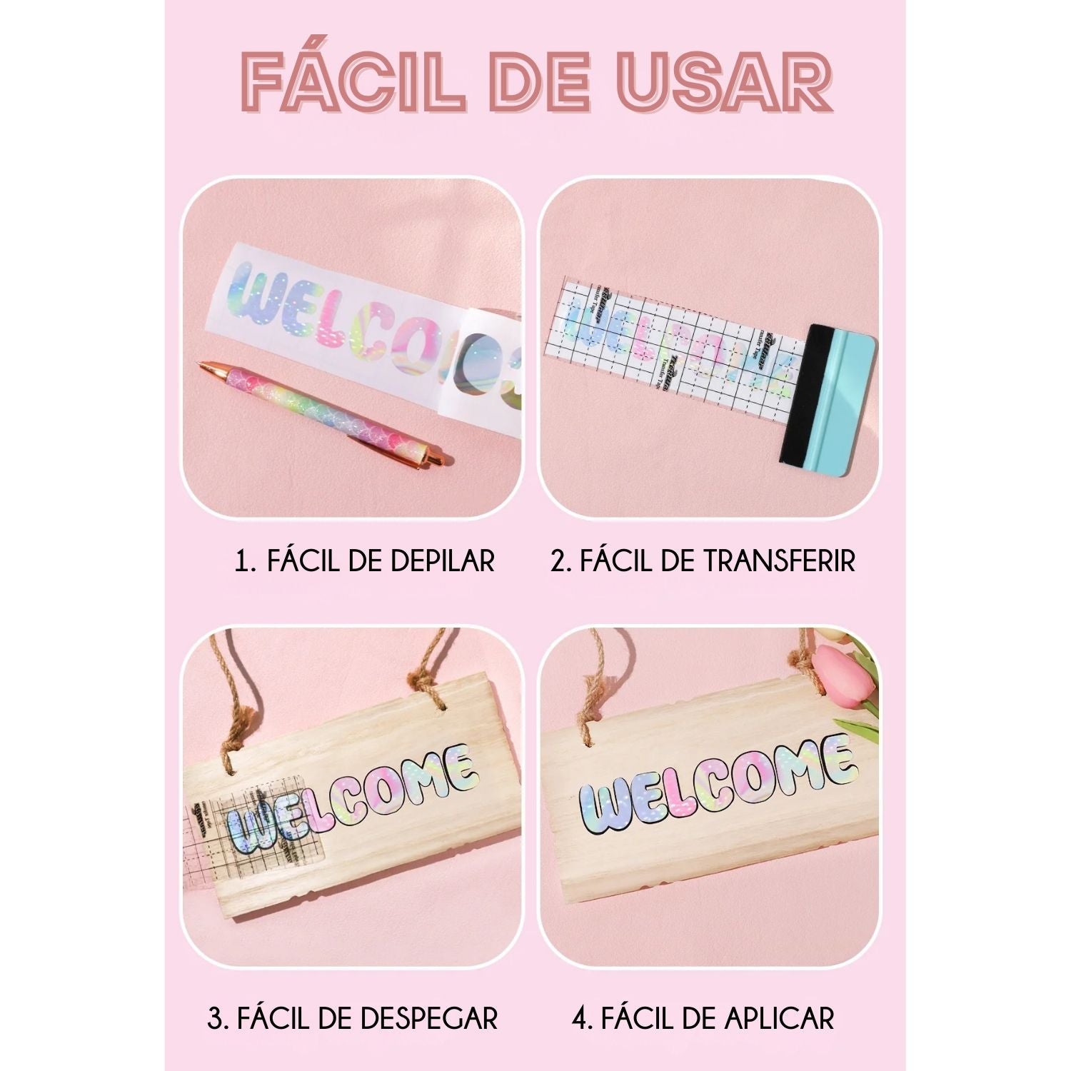 Candy Color Holo Cloud Vinyl / Vinil Nube Holográfica Viniles Teckwrap