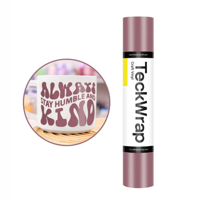 Dusty Matte Rose Gold Vinyl / Vinil Oro Rosa Mate Polvoriento Viniles Teckwrap