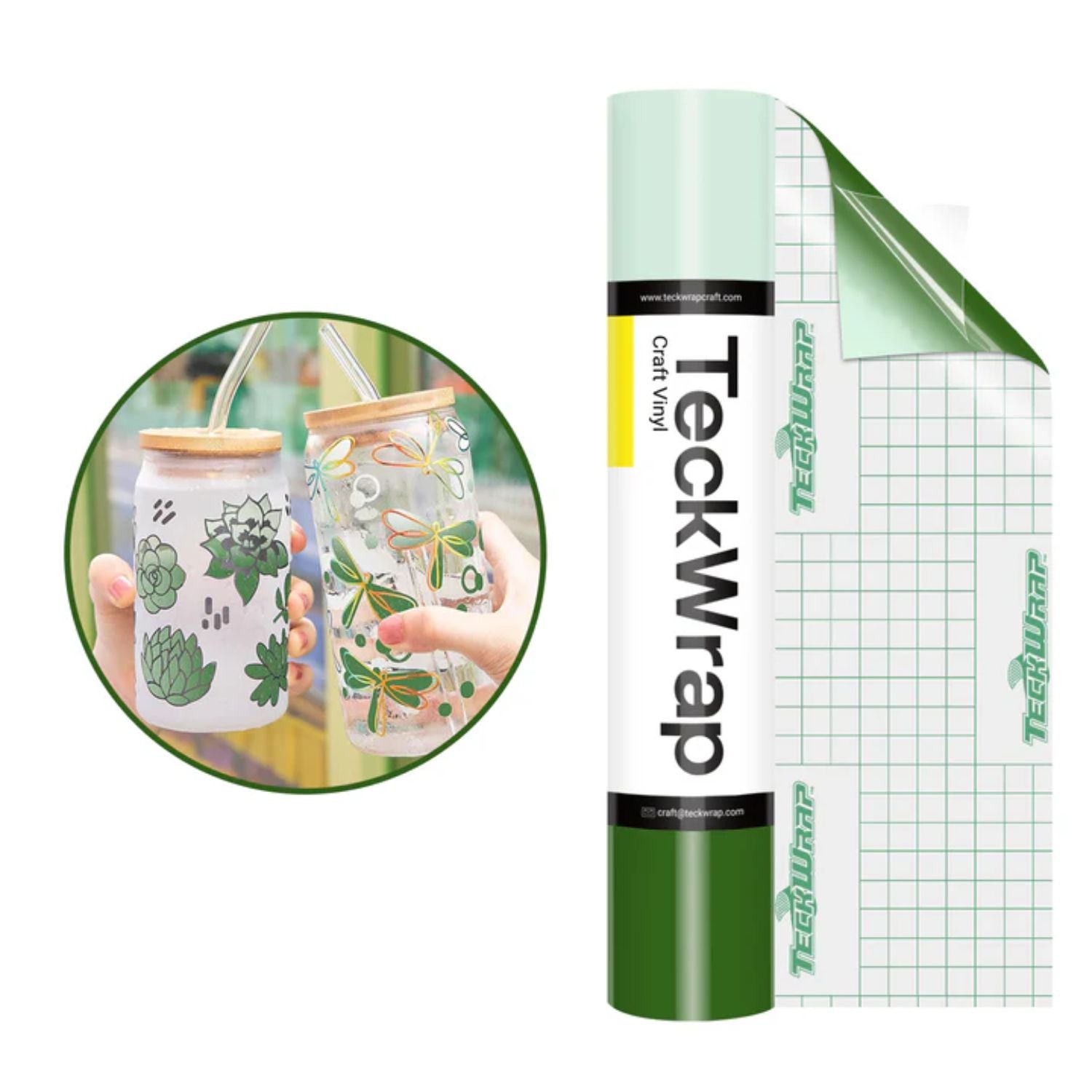 Cold Color Changing Green Vinyl / Vinil Adhesivo Verde Cambia De Color Con Frío Viniles Teckwrap