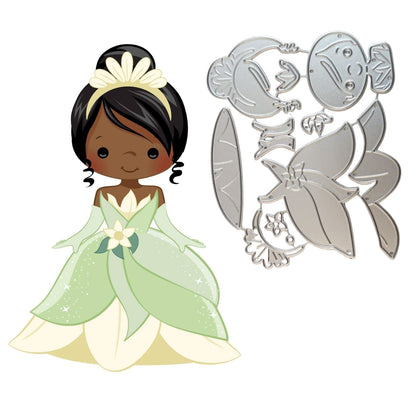 Suaje de Corte de Princesa de Jardín Dados de Corte / Suajes / Troqueles Hobbees