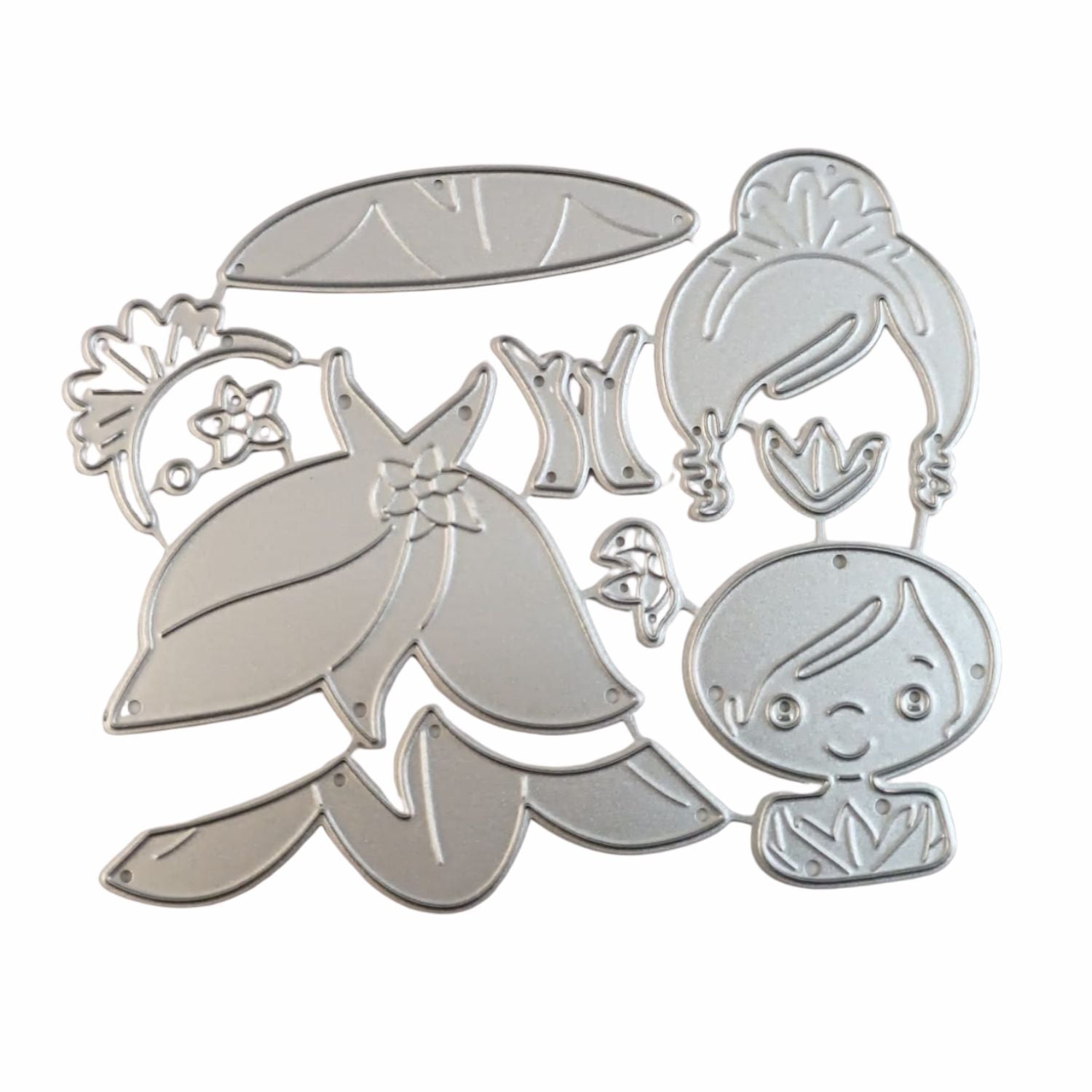 Suaje de Corte de Princesa de Jardín Dados de Corte / Suajes / Troqueles Hobbees