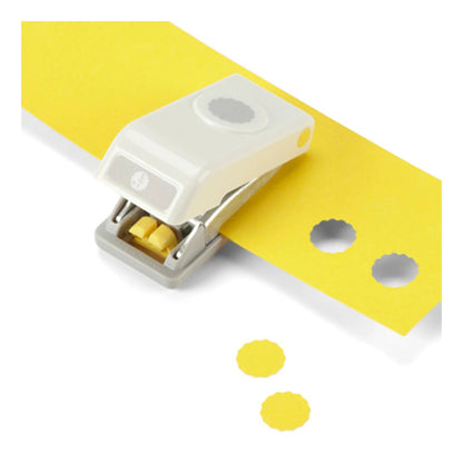 Slim Punch Scallop Circle 1/2" / Perforadora de Círculo Onditas 1.27 cm Perforadoras Ek Success