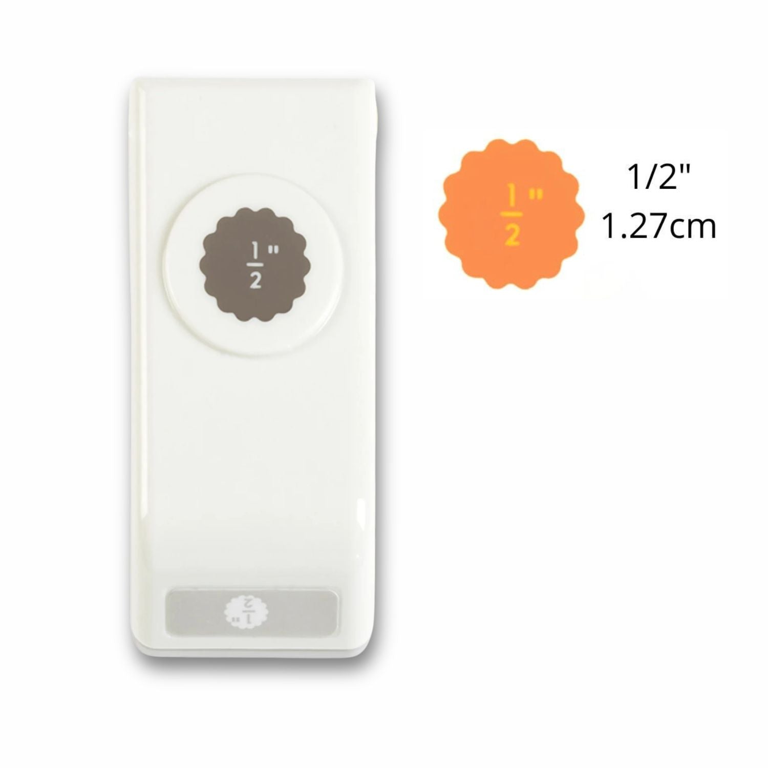 Slim Punch Scallop Circle 1/2" / Perforadora de Círculo Onditas 1.27 cm Perforadoras Ek Success