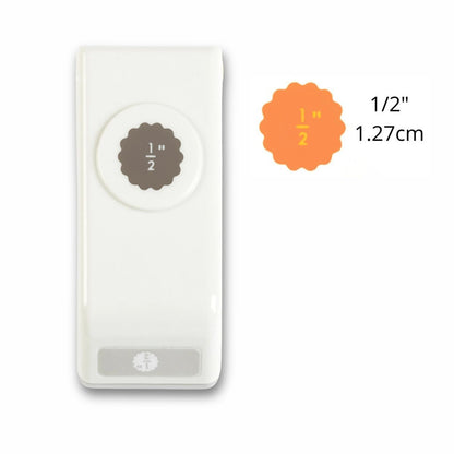 Slim Punch Scallop Circle 1/2" / Perforadora de Círculo Onditas 1.27 cm Perforadoras Ek Success