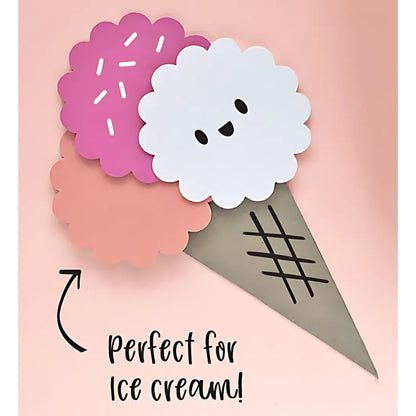 Slim Punch Scallop Circle 1/2" / Perforadora de Círculo Onditas 1.27 cm Perforadoras Ek Success