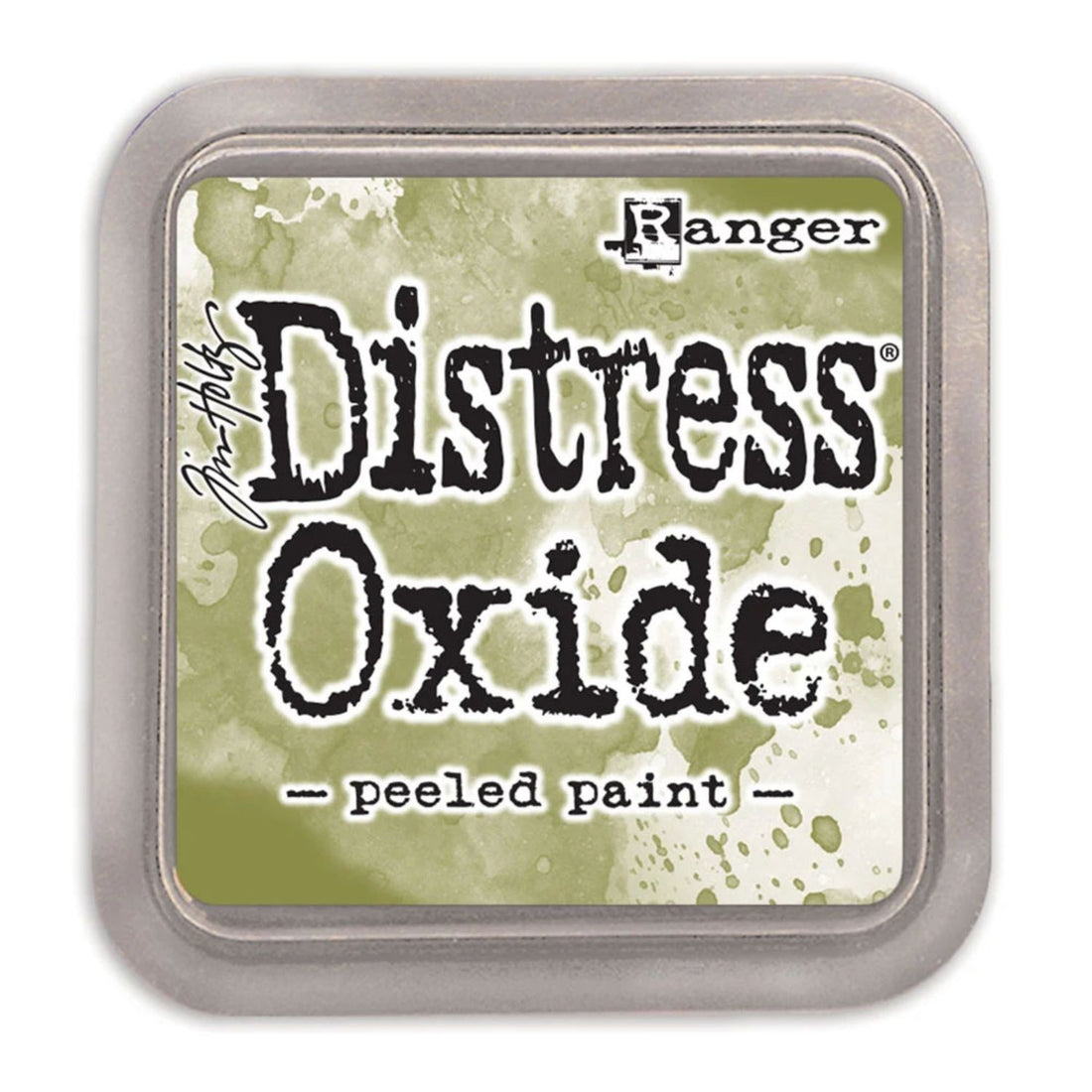 Tim Holtz Distress Oxide Peeled Paint / Cojin de Tinta Efecto Oxidado Verde Seco Tintas Ranger