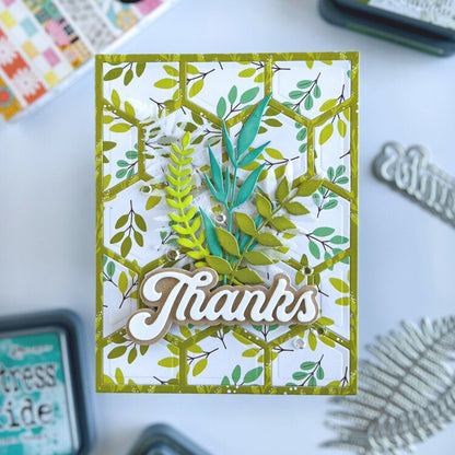 Tim Holtz Distress Oxide Peeled Paint / Cojin de Tinta Efecto Oxidado Verde Seco Tintas Ranger