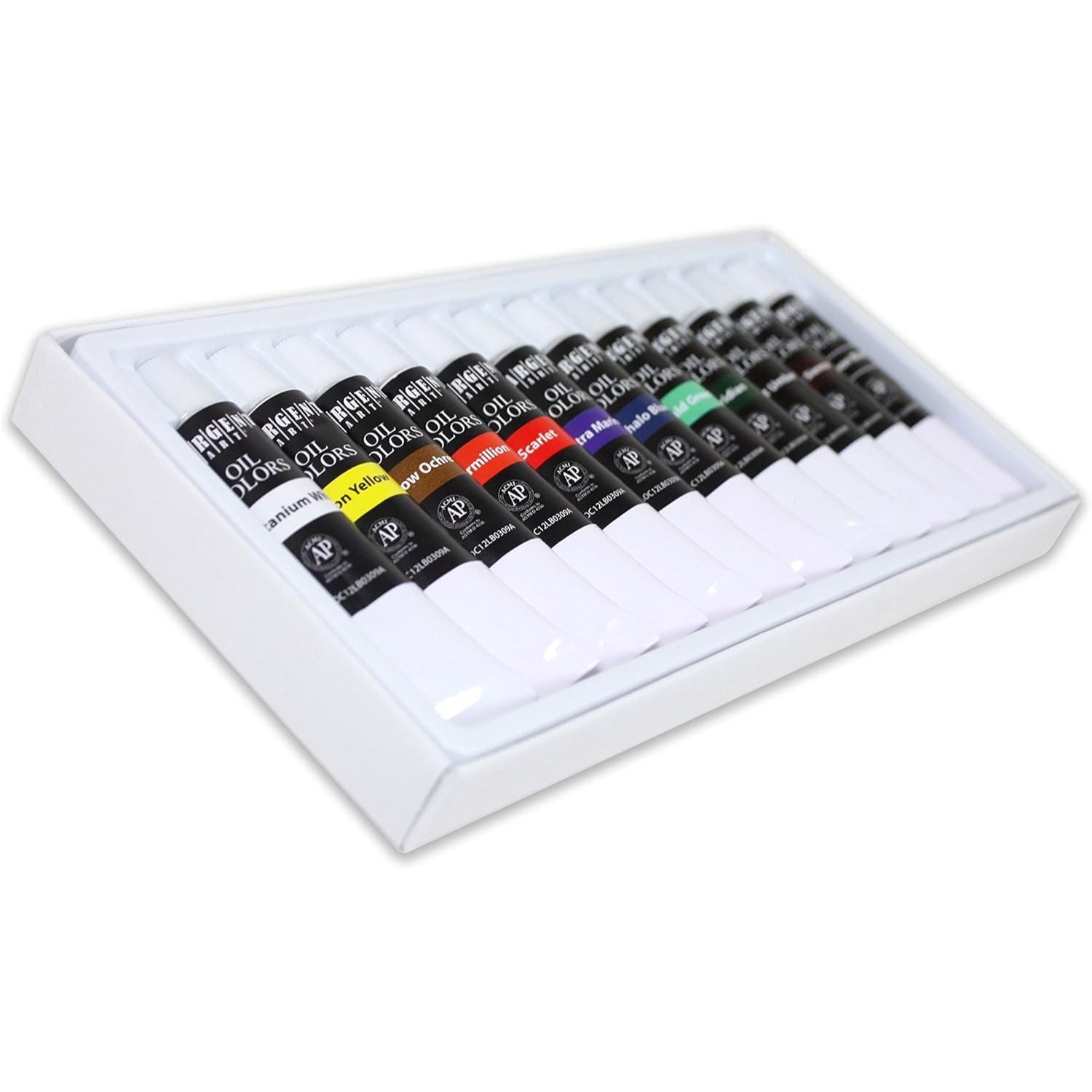 12 Tubes Oil Set / Set de 12 Tubos de Óleo Òleos Sargent Art