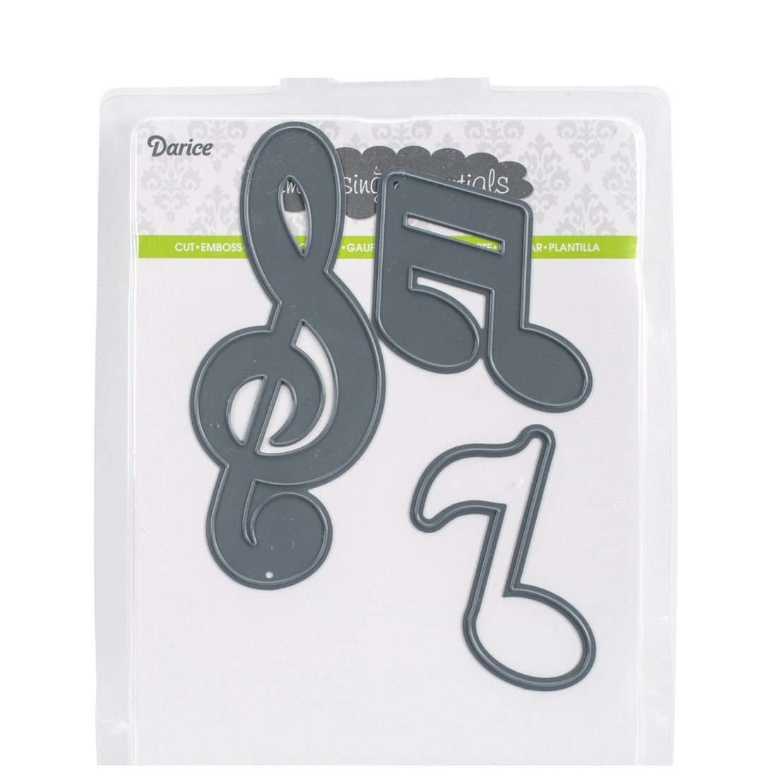 Suaje de Corte de Notas Musicales / Music Notes Dados de Corte / Suajes / Troqueles Darice