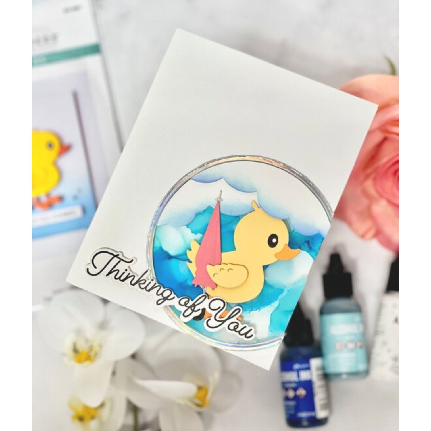 Tim Holtz Alcohol Ink Aqua / Tinta al Alcohol Azul Agua Tintas al Alcohol Ranger