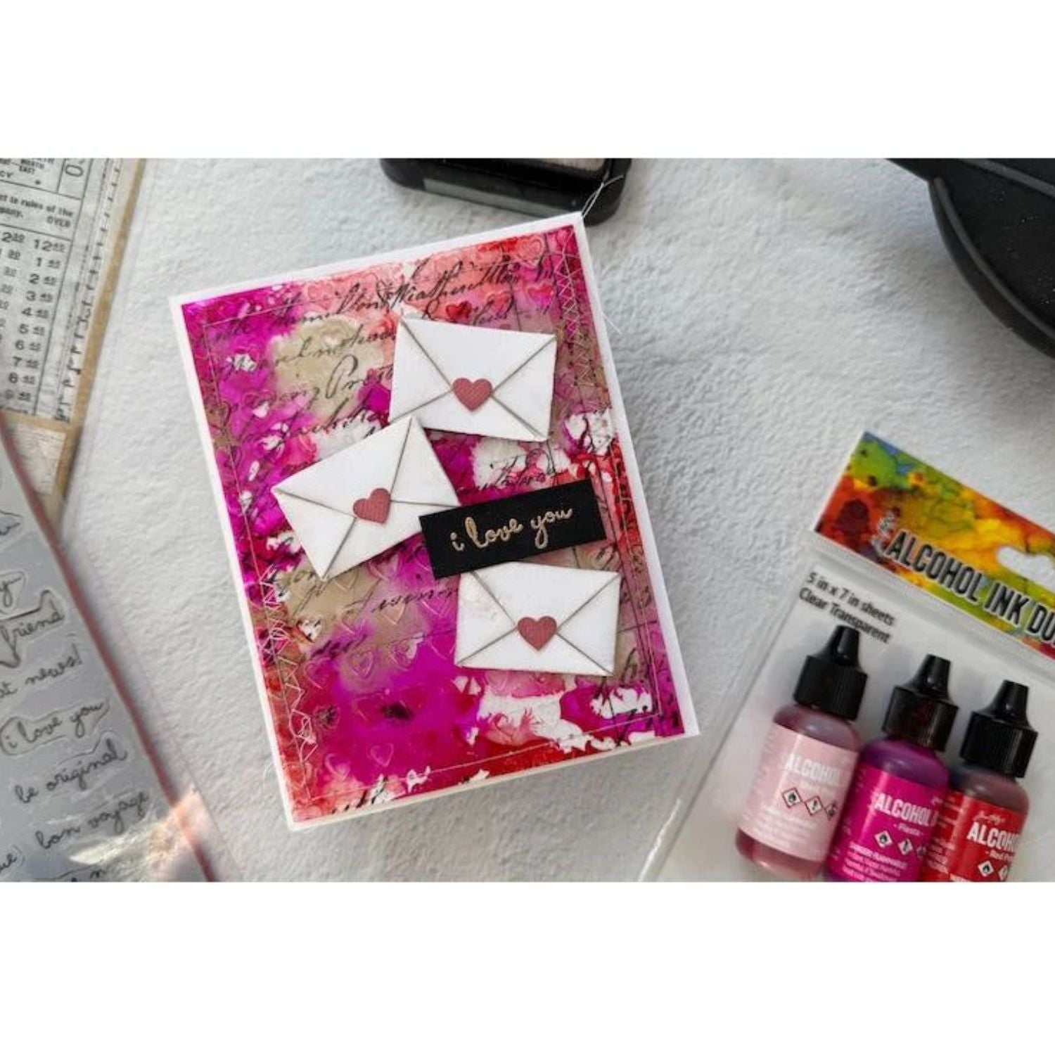 Tim Holtz Alcohol Shell Pink / Tinta al Alcohol Rosa Pálido Tintas al Alcohol Ranger