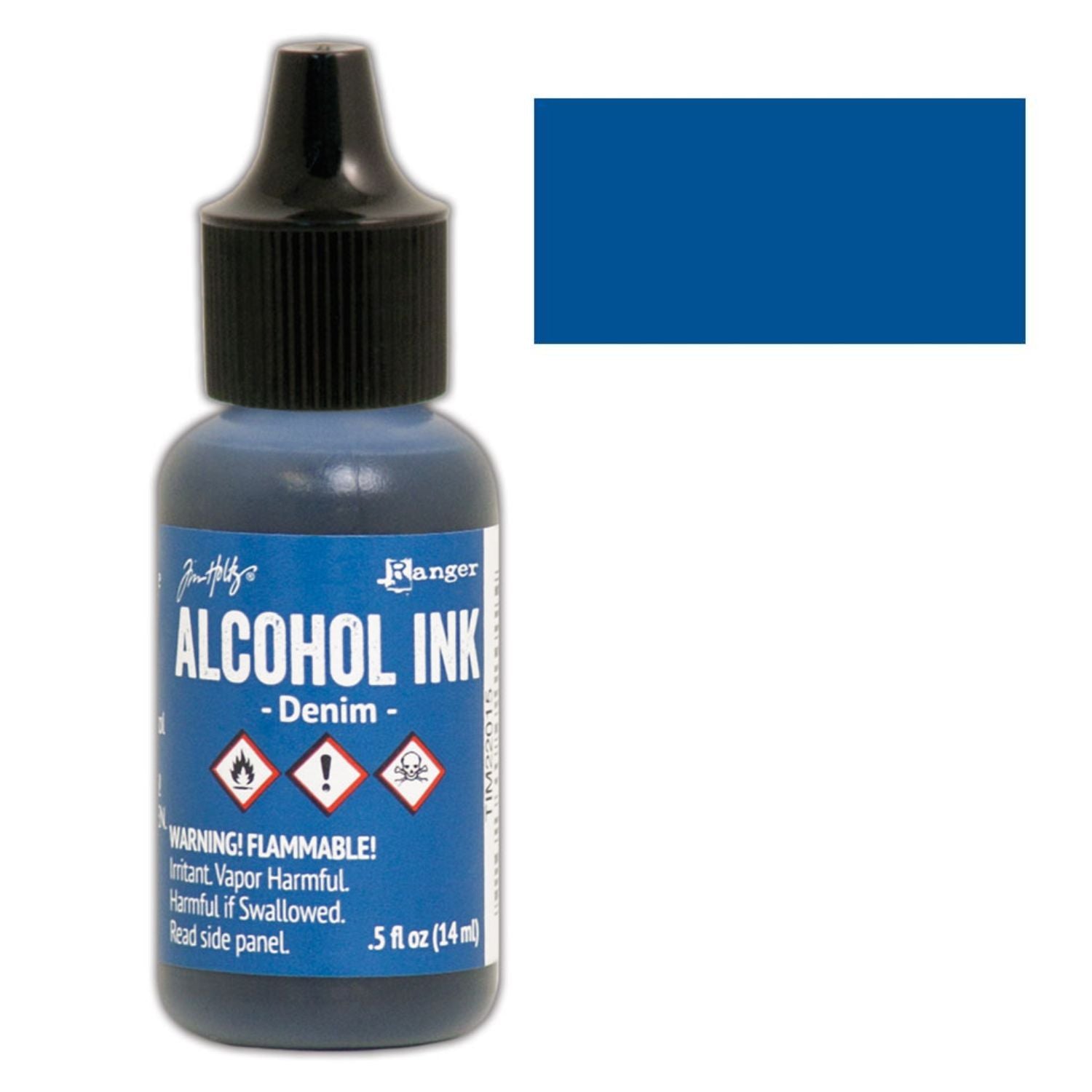 Tim Holtz Alcohol Ink Denim / Tinta al Alcohol Mezclilla Tintas al Alcohol Ranger