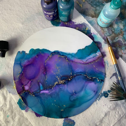 Tim Holtz Alcohol Ink Vineyard / Tinta al Alcohol Morado Tintas al Alcohol Ranger