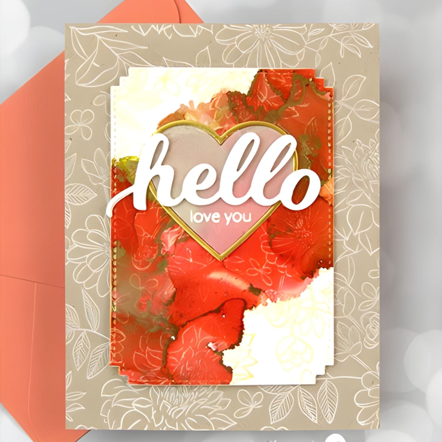 Tim Holtz Alcohol Ink Ember / Tinta al Alcohol Naranja Ascua Tintas al Alcohol Ranger