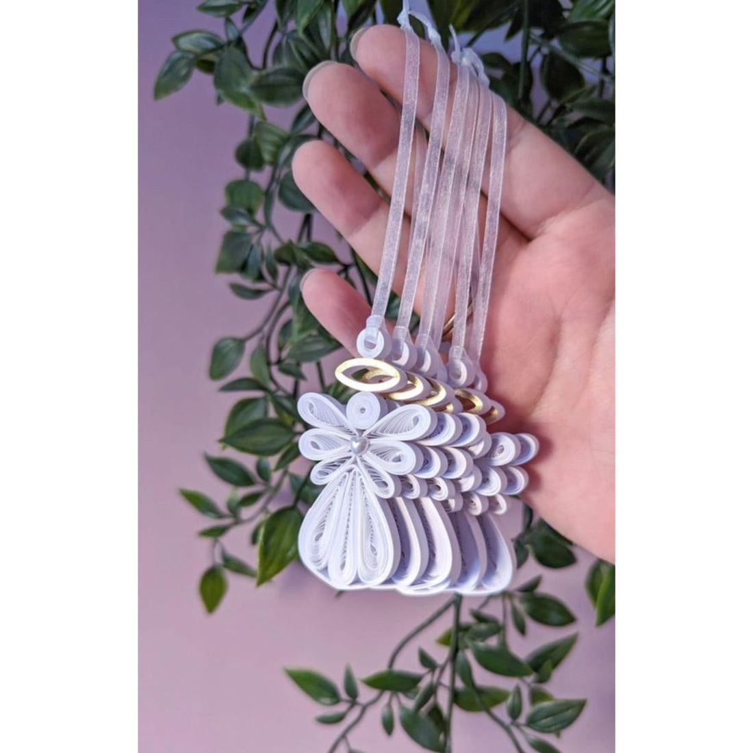 Tiras de Papel para Filigrana 5mm Blanco Filigrana Hobbees