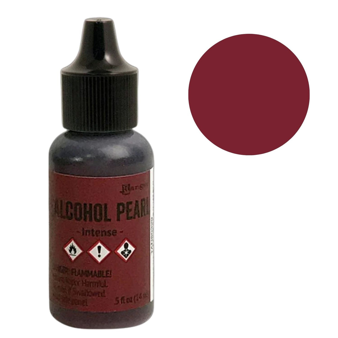 Tim Holtz Alcohol Pearls Intense / Tinta al Alcohol Aperlada Rojo Intenso Tintas al Alcohol Ranger