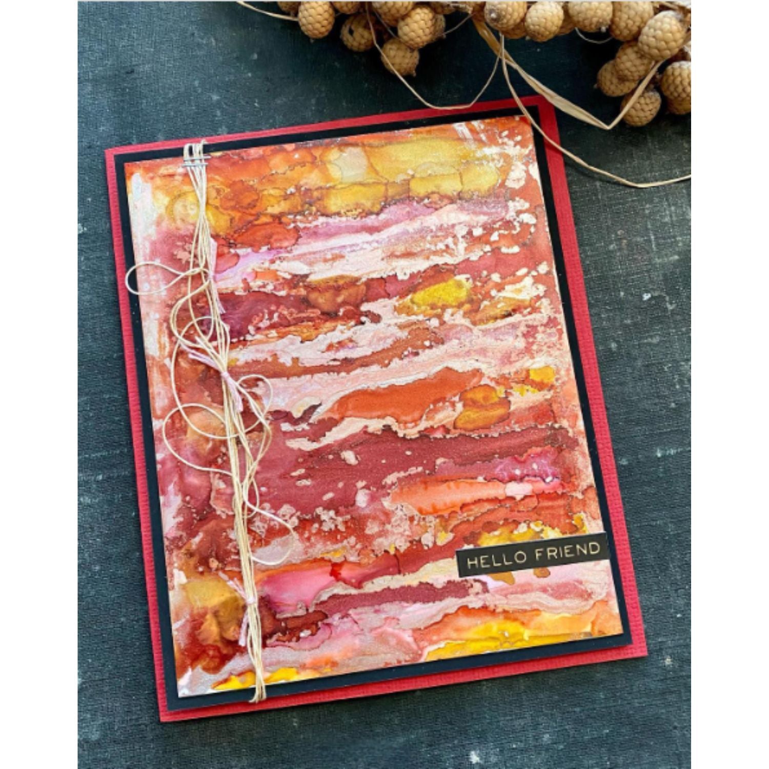 Tim Holtz Alcohol Pearls Intense / Tinta al Alcohol Aperlada Rojo Intenso Tintas al Alcohol Ranger