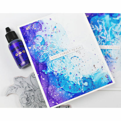 Tim Holtz Alcohol Pearls Opulent / Tinta al Alcohol Aperlada Morado Opulento Tintas al Alcohol Ranger