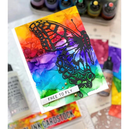 Tim Holtz Alcohol Pearls Opulent / Tinta al Alcohol Aperlada Morado Opulento Tintas al Alcohol Ranger