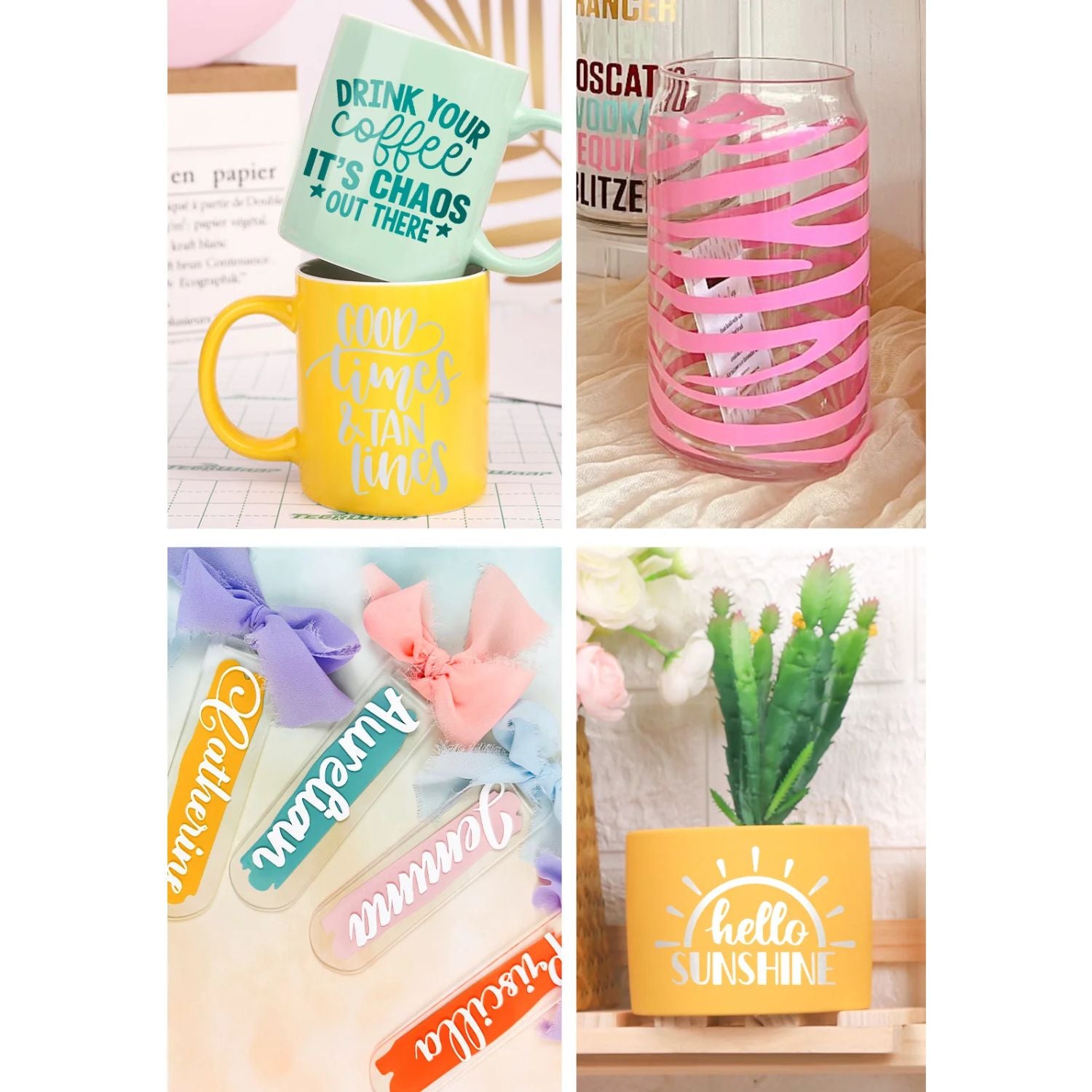 Economical Series Vinyl Glossy Neon Pink / Vinil Adhesivo Brilloso Rosa Neon Viniles Teckwrap