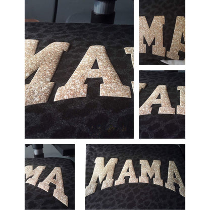 Glitter Puff HTV Gold / Vinil Termoadhesivo Glitter Puff Oro Viniles Teckwrap