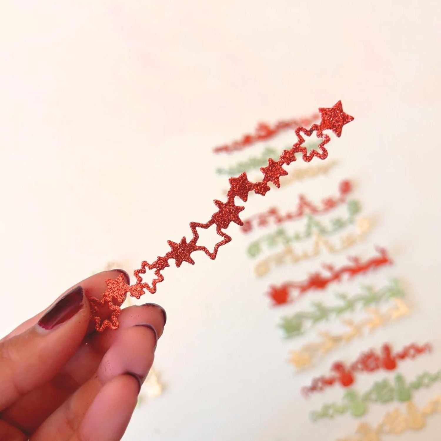 Set de Suajes o Troqueles Bordes Navideños Dados de Corte / Suajes / Troqueles Hobbees