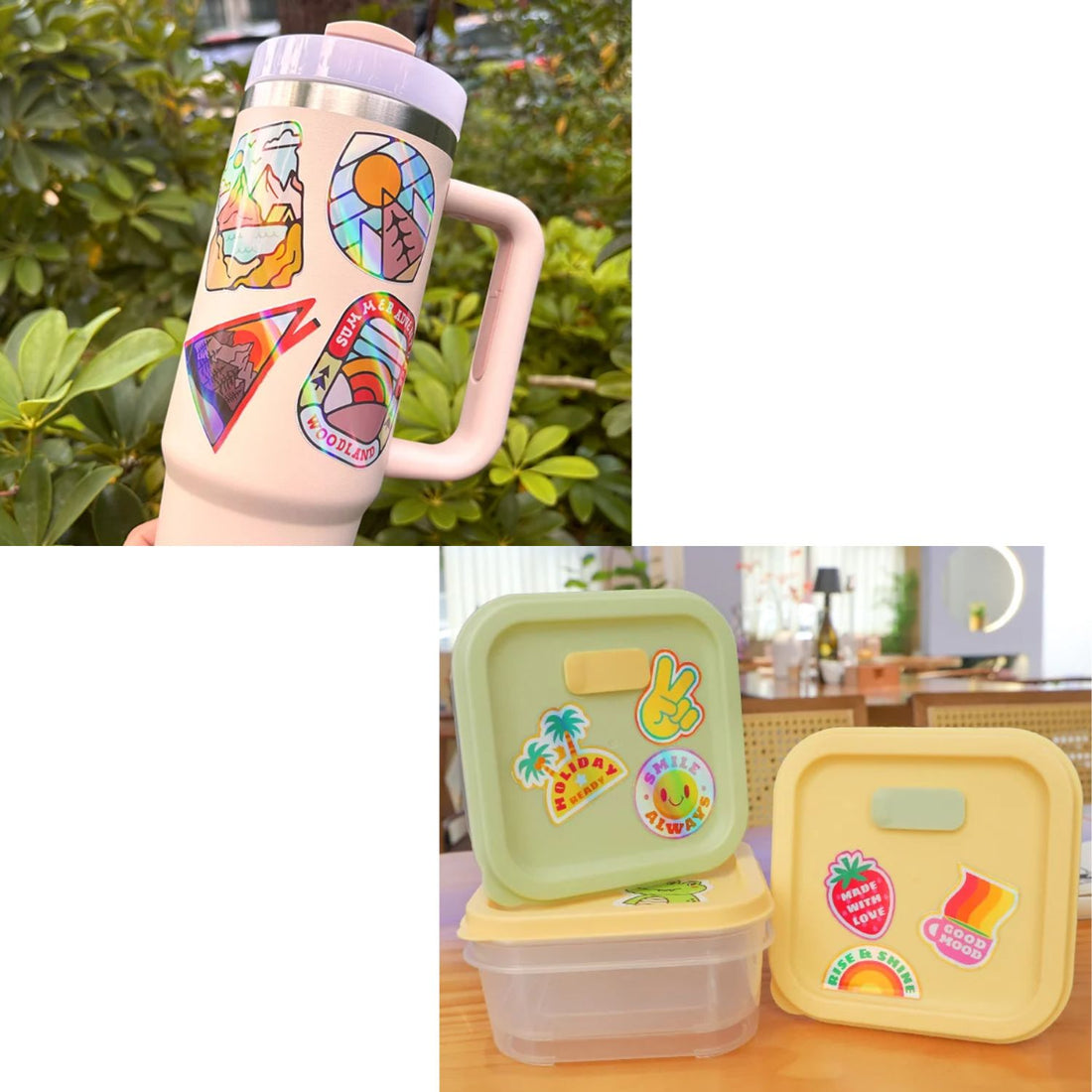 Inkjet Sticker Paper Mixed Holo / 16 Hojas Adhesivas Holográficas Para Sticker Viniles Teckwrap