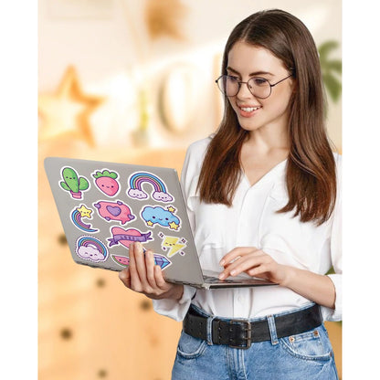 Inkjet Sticker Paper Glossy White / 15 Hojas Adhesivas Blanco Brillante Para Sticker Viniles Teckwrap