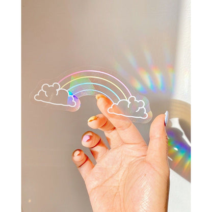 Inkjet Sticker Paper Translucent Holo / 15 Hojas Stickers Translúcidas Holográficas Arcoiris Viniles Teckwrap