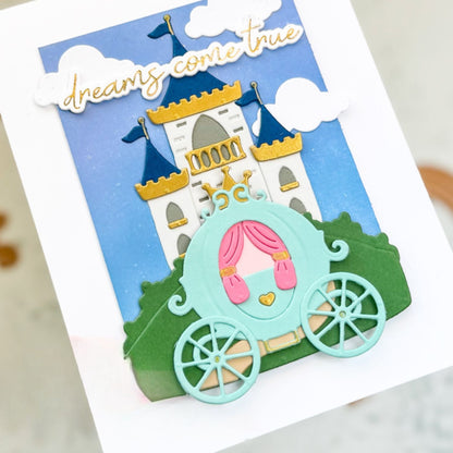 Fairy Tale Carriage Dies / Suajes De Corte Carruaje Cuento De Hadas Accesorios para Suajadoras Spellbinders