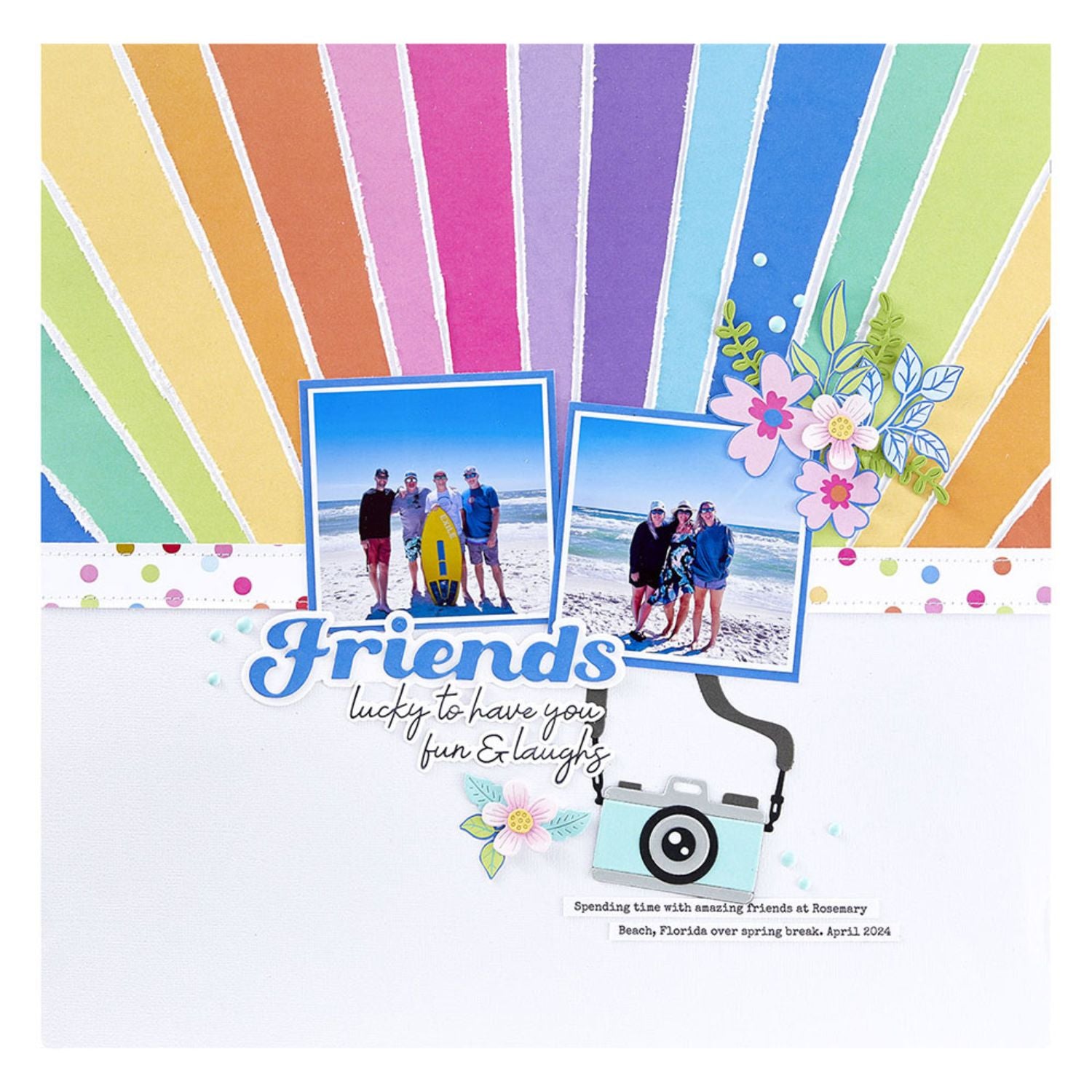 Friends Cutting Dies / Suajes De Corte Amigos Accesorios para Suajadoras Spellbinders