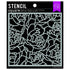 Artistic Peony Stencils / Esténcil Peonías Esténciles / Plantillas Hero Arts