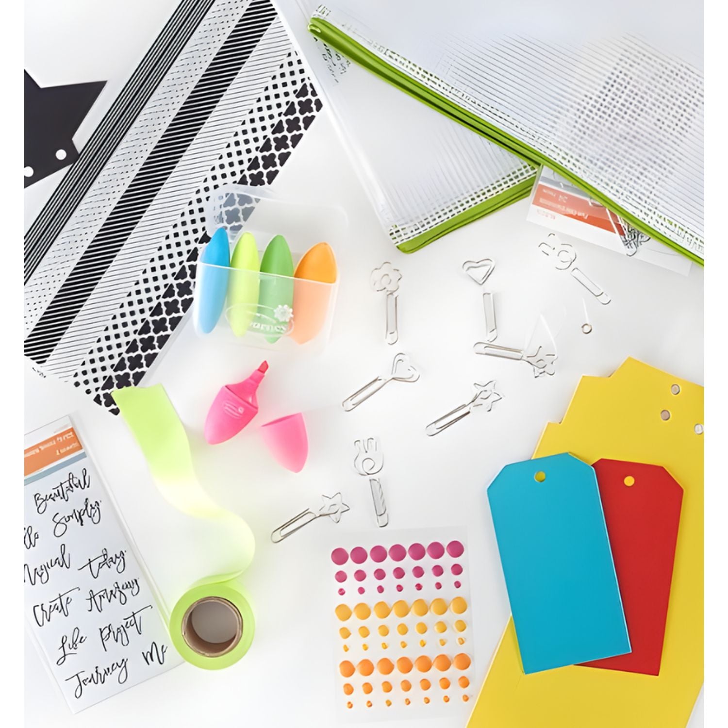 Fun Day Paperclips / Clips Día Divertido Agendas y Journals Fun Stampers Journey