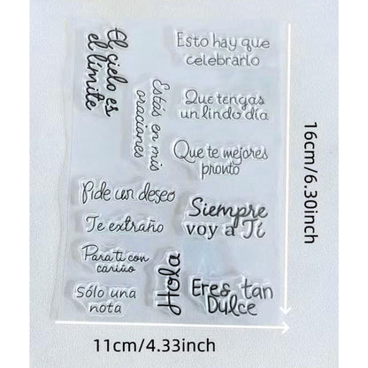 Set De Sellos El Cielo Es el Límite &amp; Frases Sellos Hobbees